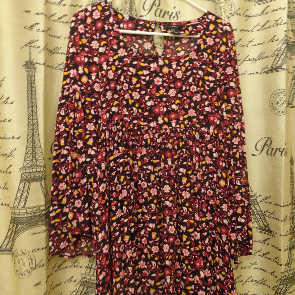 Forever 21 Floral Print Mini Dress